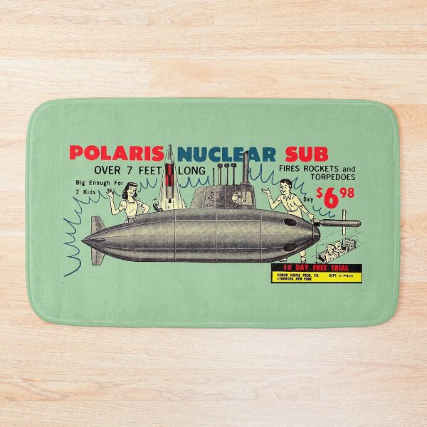 Item preview, POLARIS NUCLEAR SUB - FOR KIDS! - ADVERT designed and sold by ThrowbackAds.