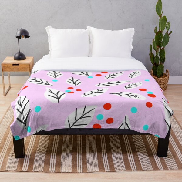 Item preview, White leaves pattern designed and sold by smrithi2936.