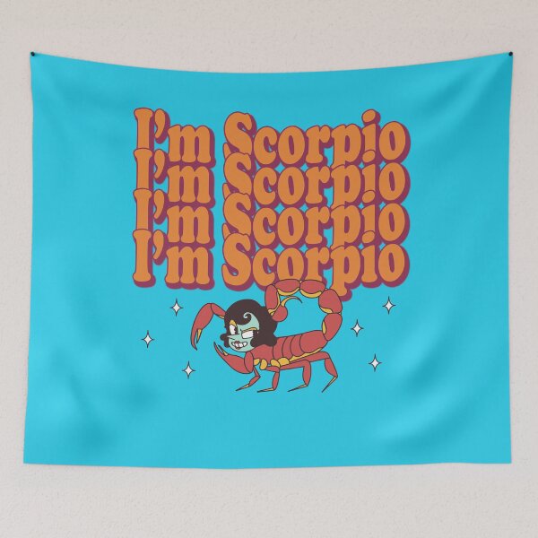 Item preview, Scorpio  Zodiac Sign, Astrology, Astrological Sign designed and sold by NikoIllustrates.