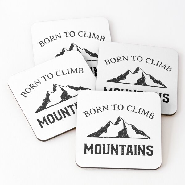 Item preview, Born To Climb Mountains designed and sold by OnepixArt.