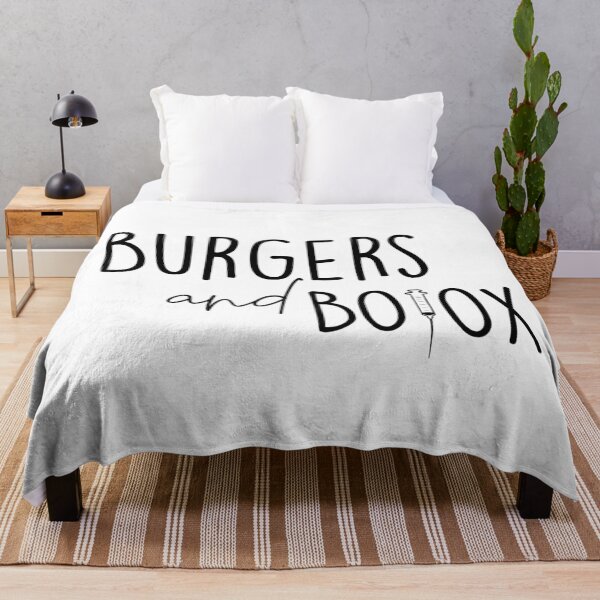 Item preview, Burgers - Botox - Selling Sunset - Christine Quinn - TV show - Netflix - Quote designed and sold by Sara Vissante.