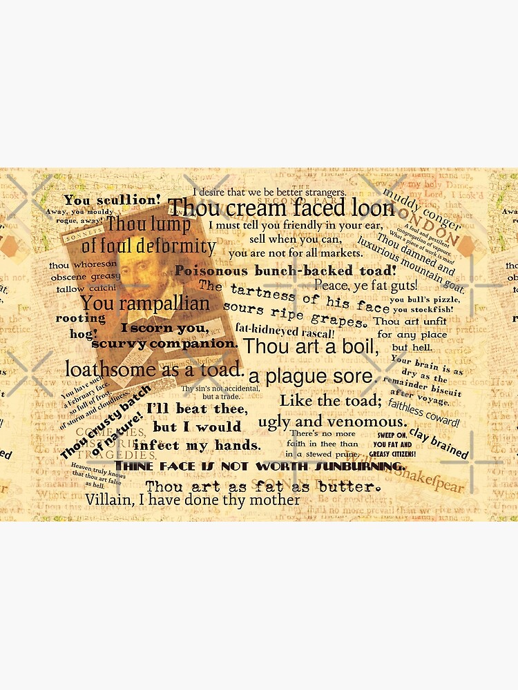 Shakespeare’s Best Insults by goldenslipper