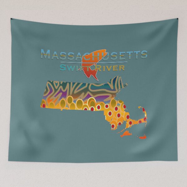 Item preview, MASSACHUSETTS BROOK TROUT II designed and sold by MikaelJenei.