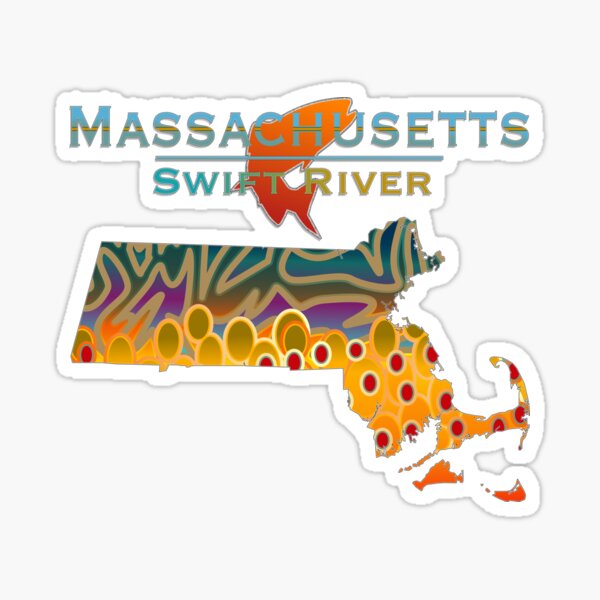 Vista previa del artículo con la obra «TRUCHA DE ARROYO DE MASSACHUSETTS II», diseñado y vendido por MikaelJenei.