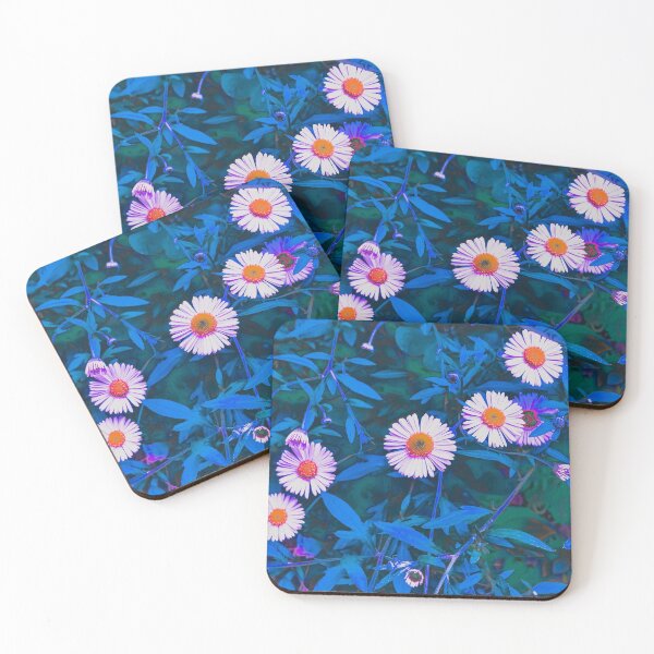 Item preview, Vaporwave Daisy Flowers Photo  designed and sold by Niftjie.