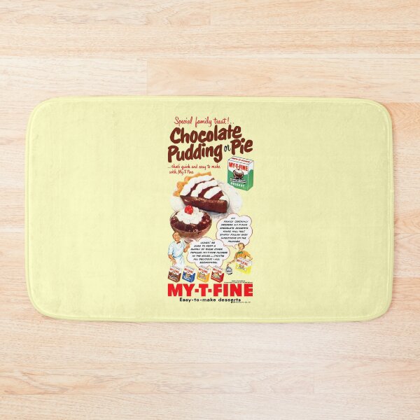 Item preview, CHOCOLATE PUDDING OR PIE - ADVERT designed and sold by ThrowbackAds.