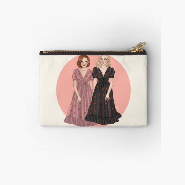 Item preview, Gillian Anderson Dana Scully X Files Stella Gibson The Fall Strawberry Dress Fan Art designed and sold by scullysblazer.