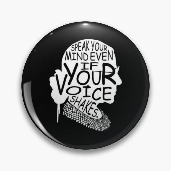 Item preview, Speak Your Mind Even If Your Voice Shakes designed and sold by Jennifer Adair.