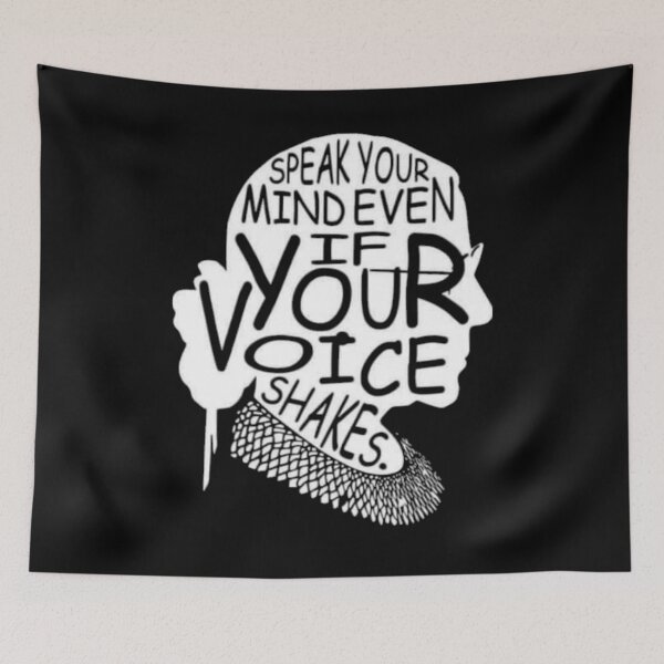 Item preview, Speak Your Mind Even If Your Voice Shakes designed and sold by Jennifer Adair.