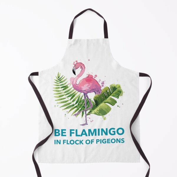 Item preview, Be Flamingo in Flock of Pigeons designed and sold by FreeUniqueEqaul.