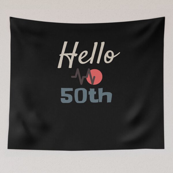 Item preview, Hello 50th designed and sold by Destine99.