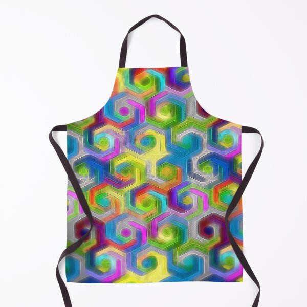 Item preview, Colorful Hexagons designed and sold by bloomingvine.