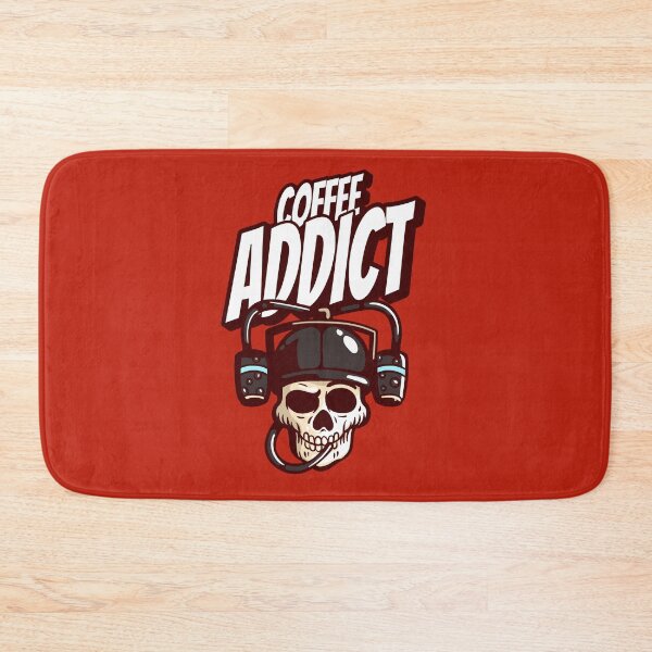 Item preview, Skeleton Drinking Coffee designed and sold by vibrantyy.