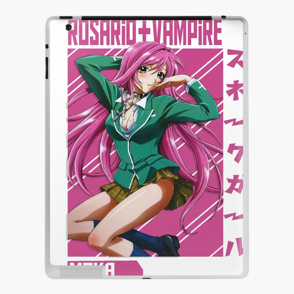 Rosario + Vampire moka anime manga tshirt mask sticker