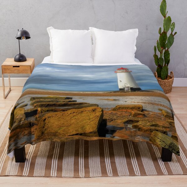 Item preview, Talacre Lighthouse Point of Ayre Flintshire Wales designed and sold by AJEvans.