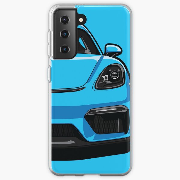 GT4 Miami Blue Samsung Galaxy Flexible Hülle