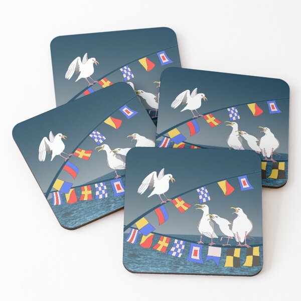 Item preview, Gulls and Flags designed and sold by colemanco.