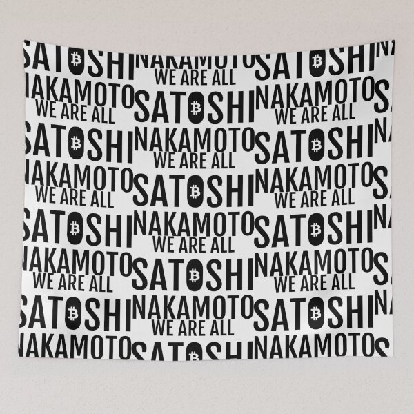 Item preview, Todos somos Satoshi Nakamoto designed and sold by TheBitcoinStore.