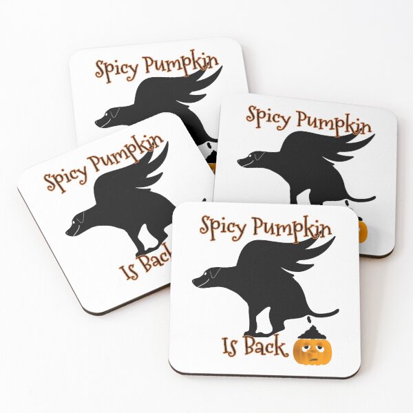 Item preview, Spicy Pumpkin Is Back Flying Pooping Dog designed and sold by Willyboy16.