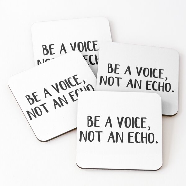 Item preview, Be a voice, not an echo designed and sold by allthetees.