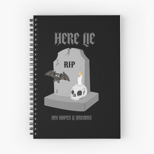 Item preview, Here Lie My Hopes&Dreams! Halloween Design designed and sold by joabaj.