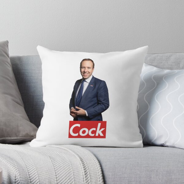 Matt Hancock Throw Pillow