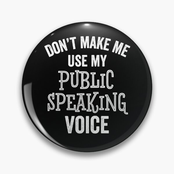Item preview, Public Speaking Voice Speaker Conference Funny Gift designed and sold by carlhunt99.