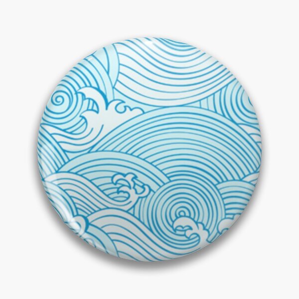 Item preview, Blue Ocean Waves designed and sold by Turkdesigner.