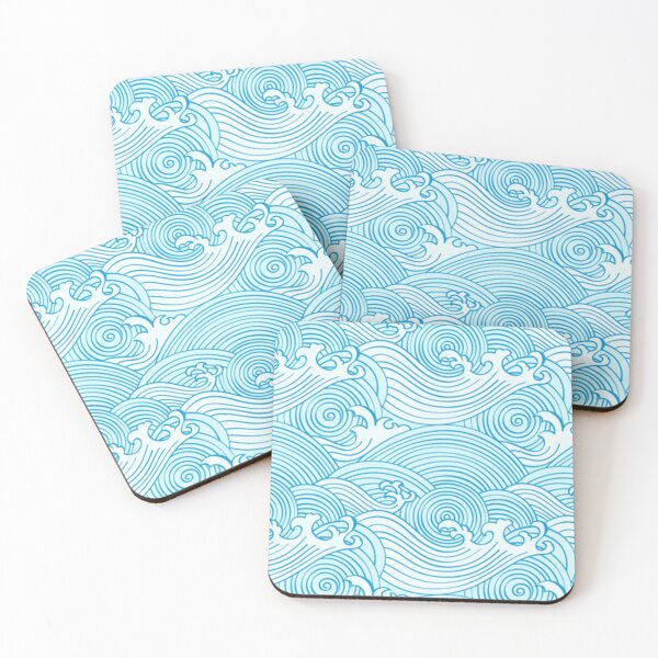 Item preview, Blue Ocean Waves designed and sold by Turkdesigner.