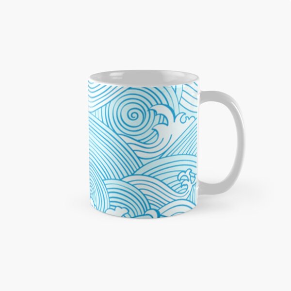 Item preview, Blue Ocean Waves designed and sold by Turkdesigner.
