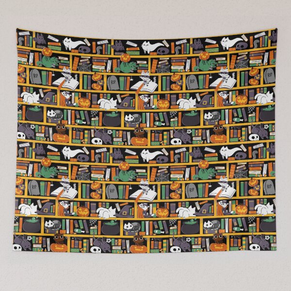 Item preview, Halloween Library designed and sold by TaylorRoss1.
