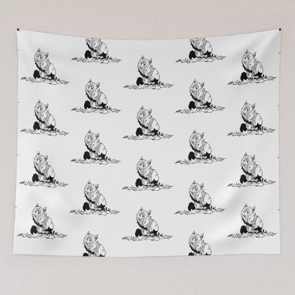 Item preview, Hand drawn- Fox Ink Doodle designed and sold by Meg "doodle"  Gulledge.