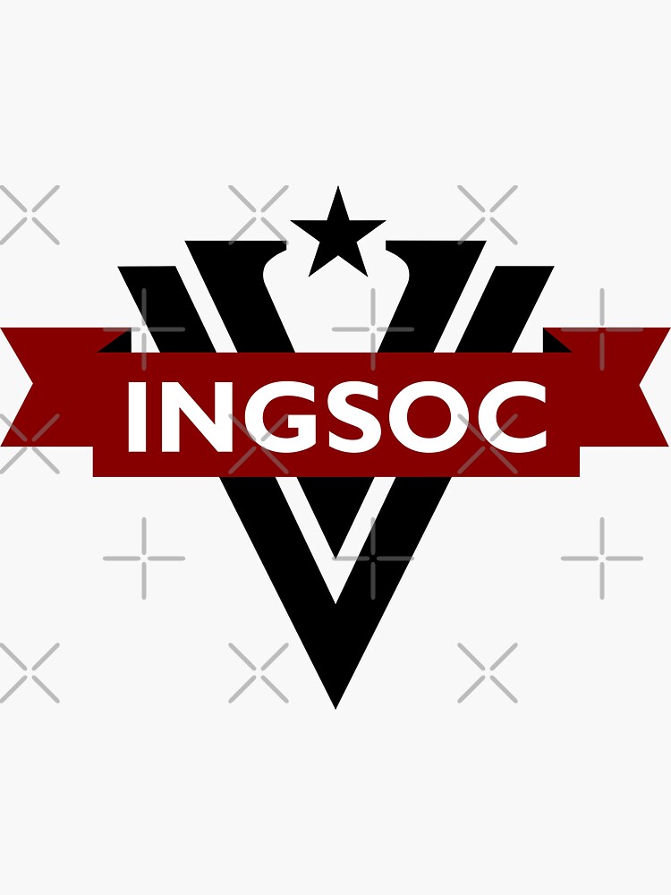 George Orwell 1984 INGSOC Sticker!