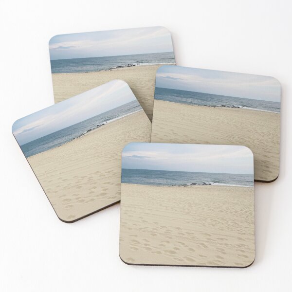 Item preview, Foot prints on sand  designed and sold by Gabrielle Freitas.