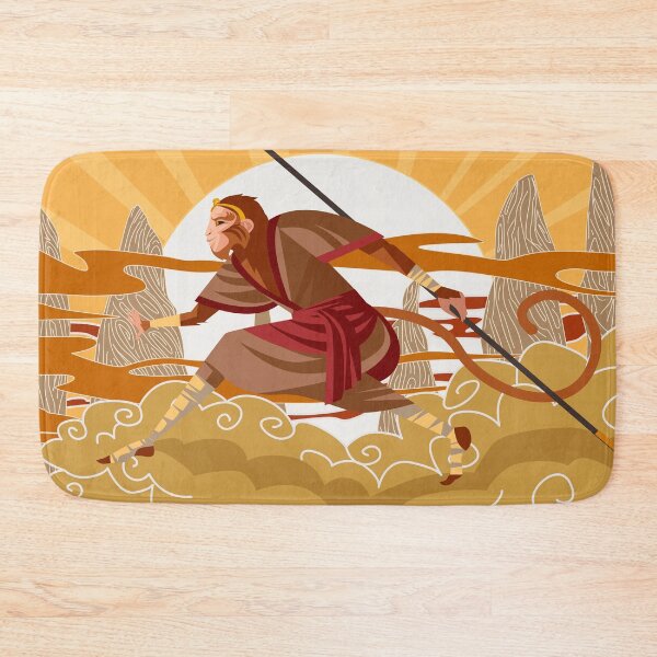 Item preview, Sun Wukong the monkey king chinese mythology warrior tale designed and sold by matintheworld ( delcarmat ).