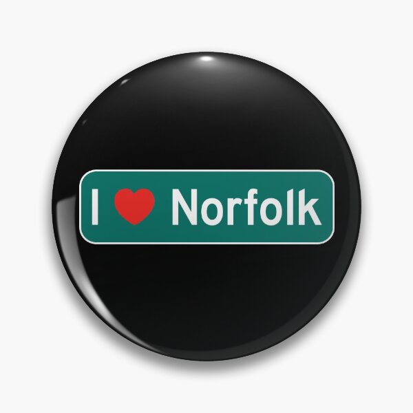 Item preview, I Love Norfolk! designed and sold by DoodleDashCollective.