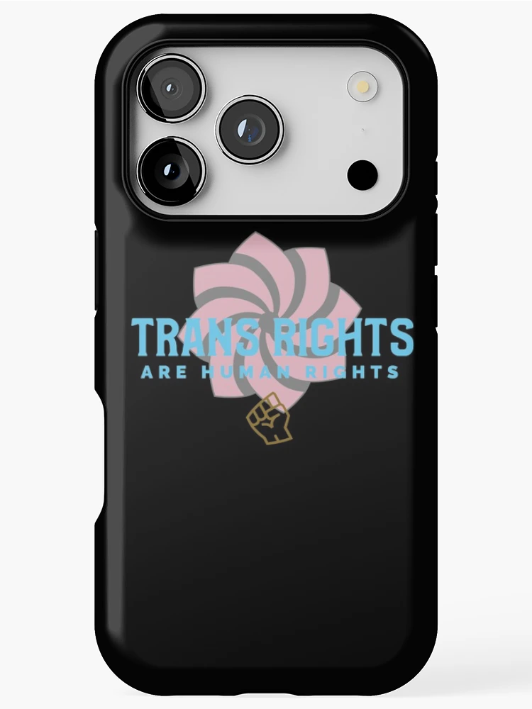 Thumbnail 1 of 4, iPhone Case, Trans Rights Are Human Rights designed and sold by FreeUniqueEqaul.