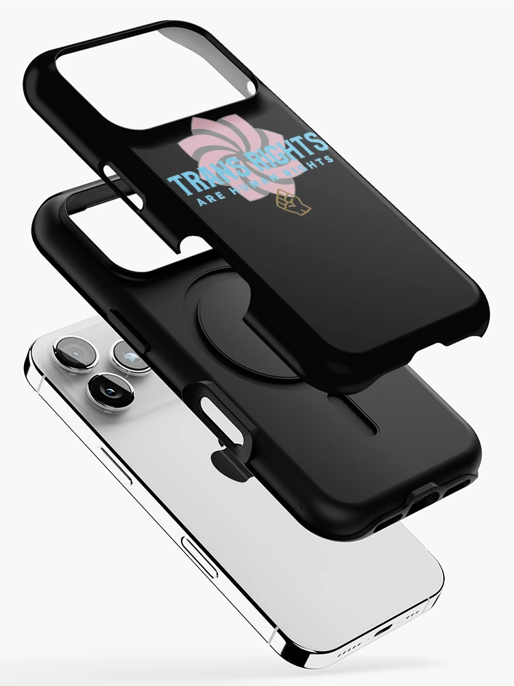 Thumbnail 2 of 4, iPhone Case, Trans Rights Are Human Rights designed and sold by FreeUniqueEqaul.