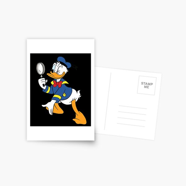 Donald Duck Postcards for Sale | Redbubble