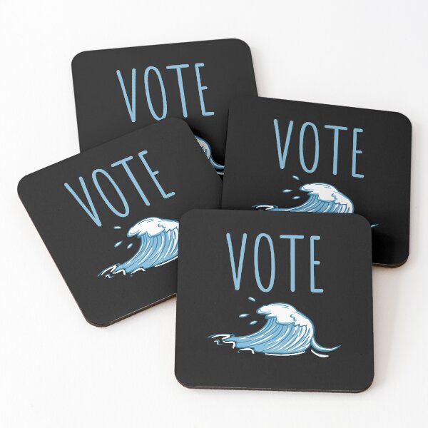 Item preview, Vote Blue, Vote Against Trump 2020, Blue Wave designed and sold by aronia.