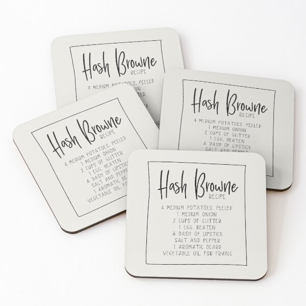 Item preview, Hash Browne Recipe designed and sold by Hash Browne.