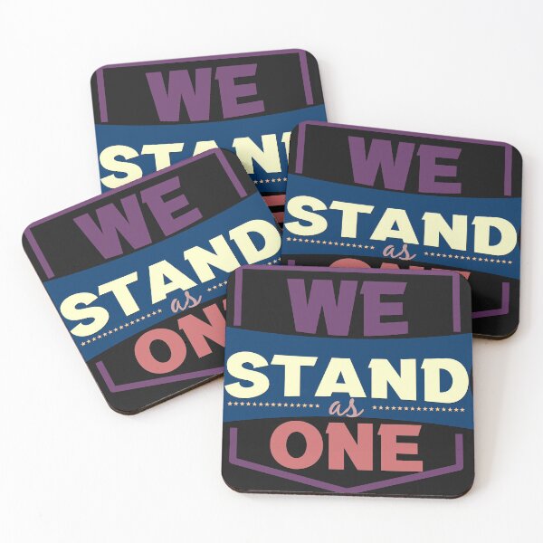 Item preview, We Stand As One - Retro Color Plain Text designed and sold by leo121687.
