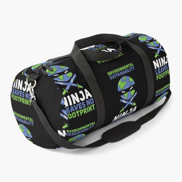 Item preview, Environmental Sustainability Ninja Leaves No Footprint designed and sold by Sandra78.