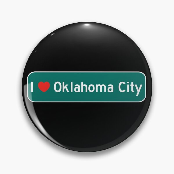 Aperçu de l'œuvre J'adore Oklahoma City! créée et vendue par DoodleDashCollective.