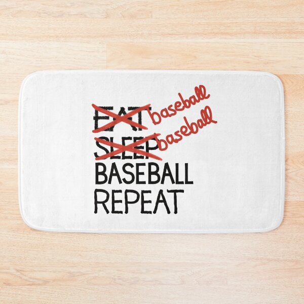 Item preview, Baseball baseball baseball repeat designed and sold by ReluctantChickn.