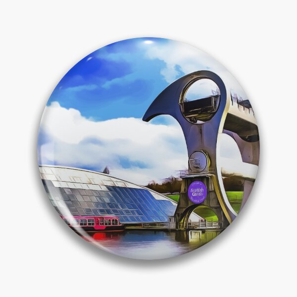 Item preview, The Falkirk Wheel (Painting) designed and sold by cmphotographs.