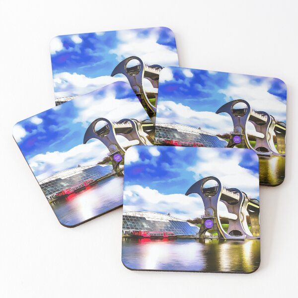 Item preview, The Falkirk Wheel (Painting) designed and sold by cmphotographs.