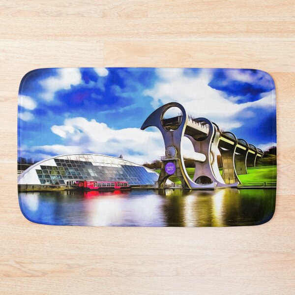 Item preview, The Falkirk Wheel (Painting) designed and sold by cmphotographs.