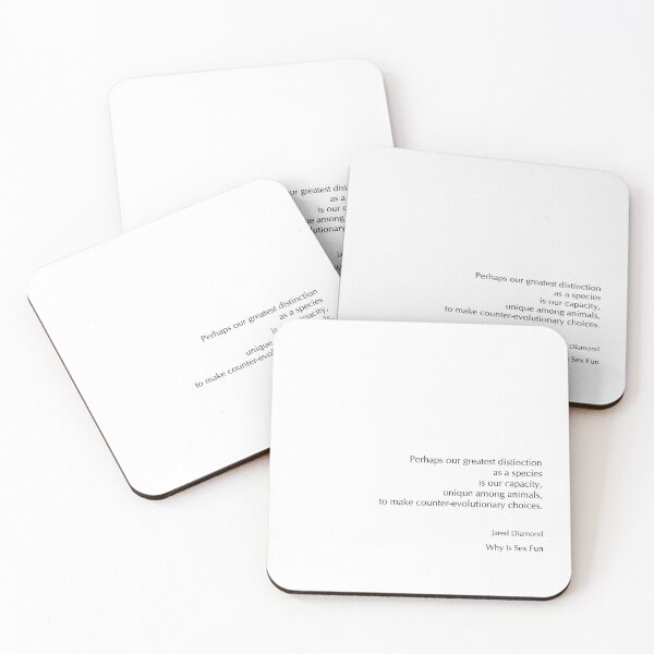 Item preview, Jared Diamond's quote designed and sold by Hippo Quotes.