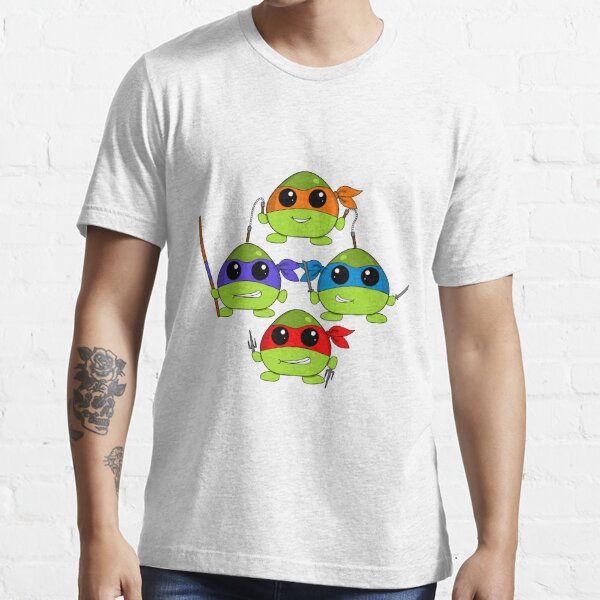 Cute Teenage Mutant Ninja Turtles Kids T-Shirt for Sale by kijkopdeklok